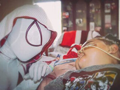 heart of a hero spider gwen kendall mena