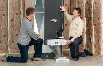 lennox heater image for install page